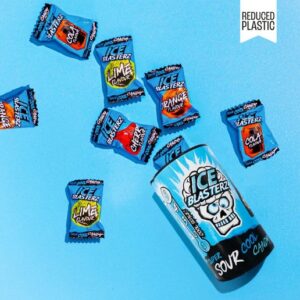 Brain Blasterz Super Sour Cool Candy Tub 48g 12ct UK Import